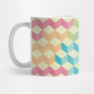 Sugar Cubes Geometric Pattern Mug